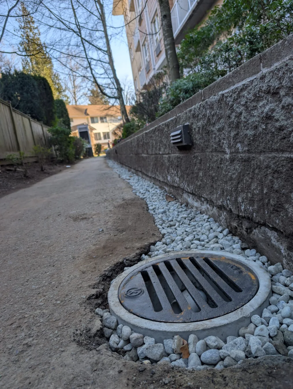 Residential drainage and sump-system access point